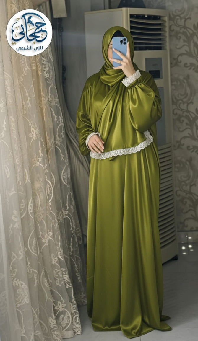  إسدال بطرحة بجوبير كيوي