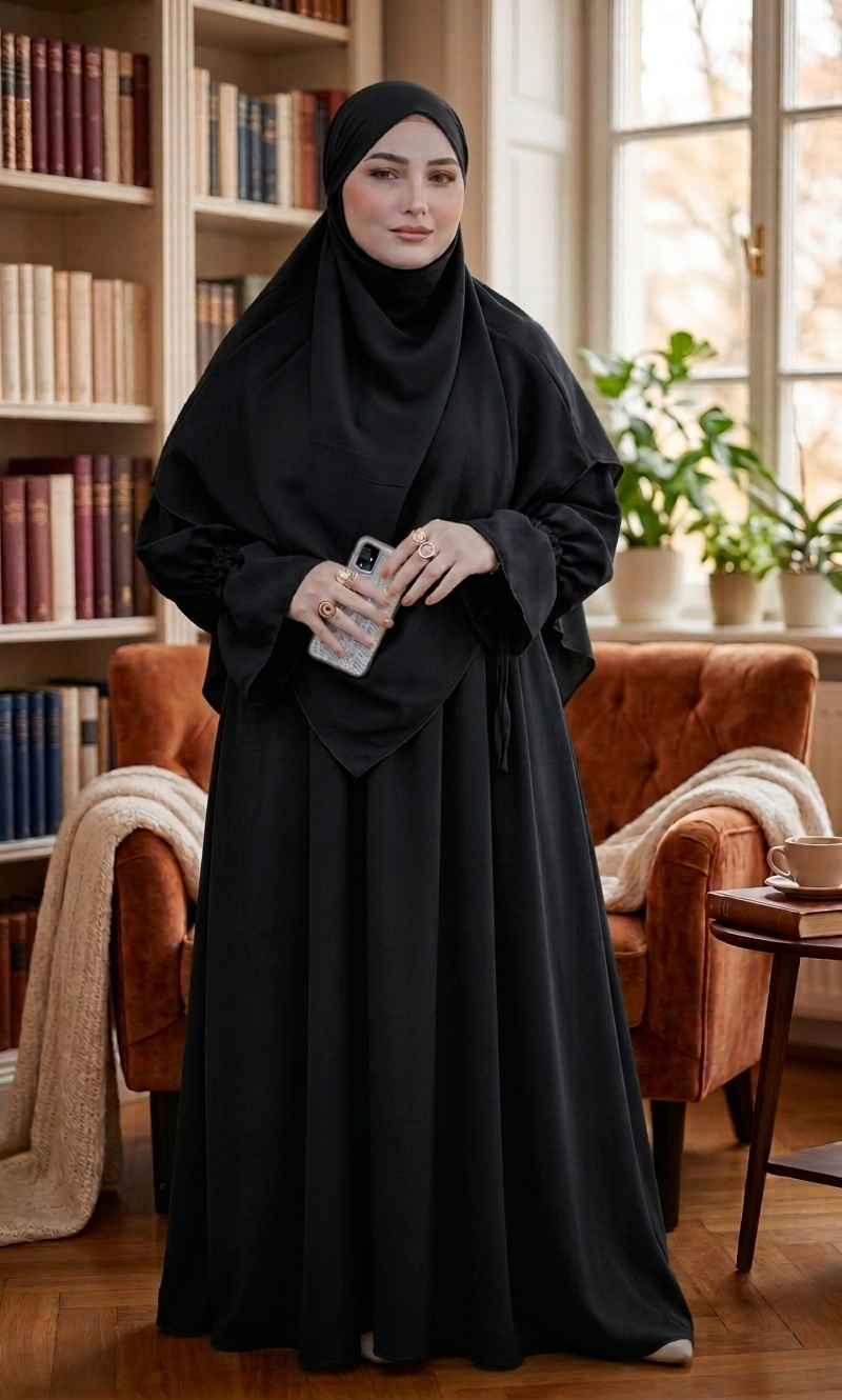 Royal French Khimar (all color)