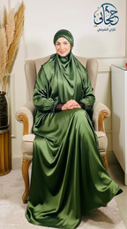 طقم اسدال زيتي