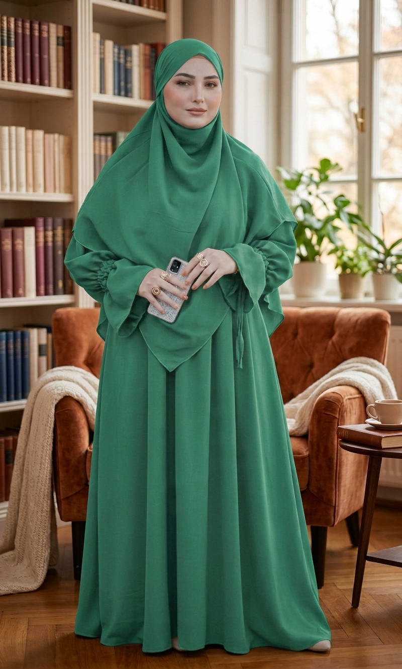 Royal French Khimar (all color)