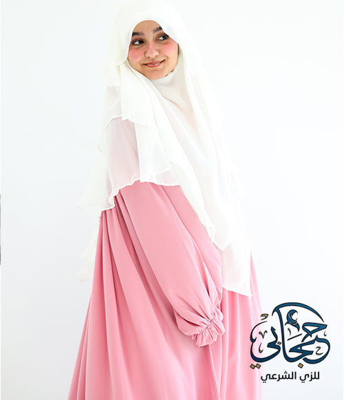 Indonesian Tanda Khimar off White
