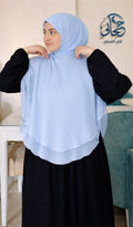 Korean Khimar Baby Blue