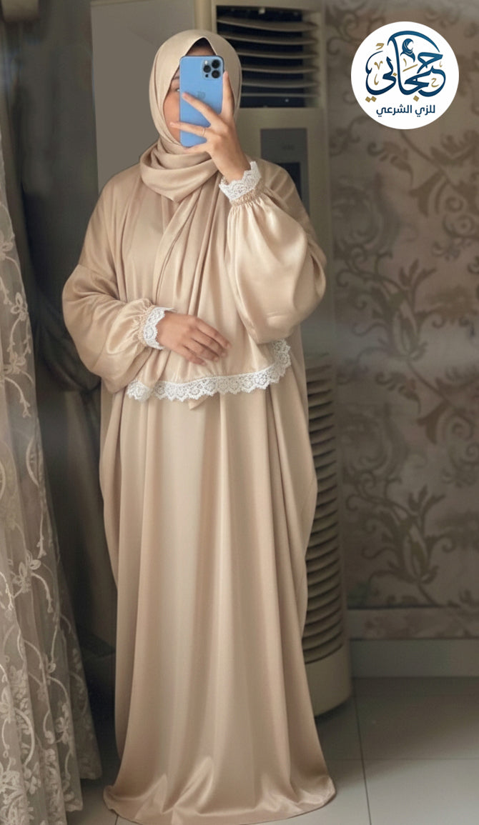  إسدال بطرحة بجوبير بيج